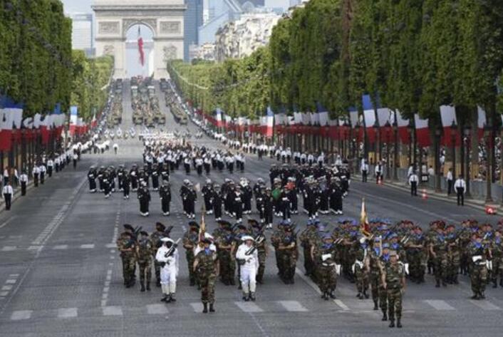 观看阅兵式作文400字