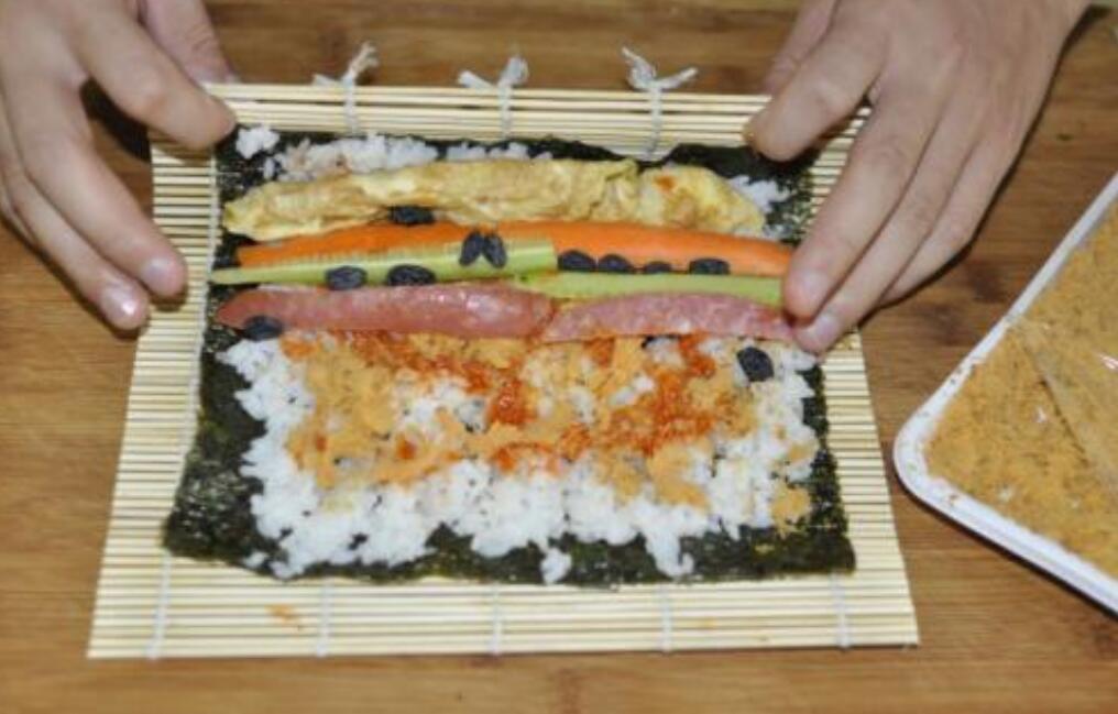 第一次做寿司作文500字