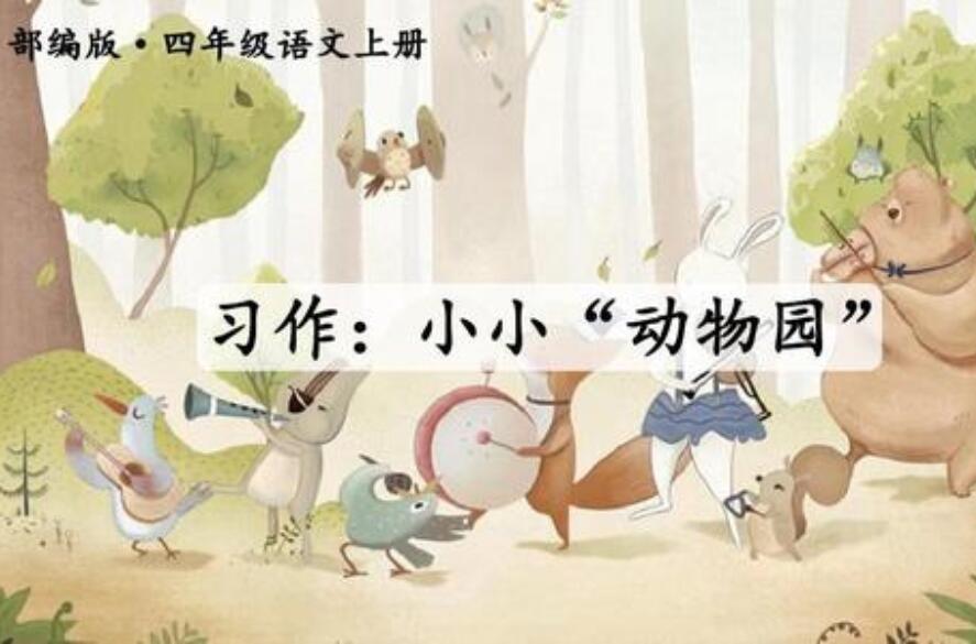 小小动物园四年级作文400字