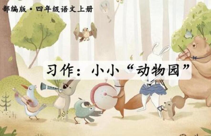 小小动物园作文500字