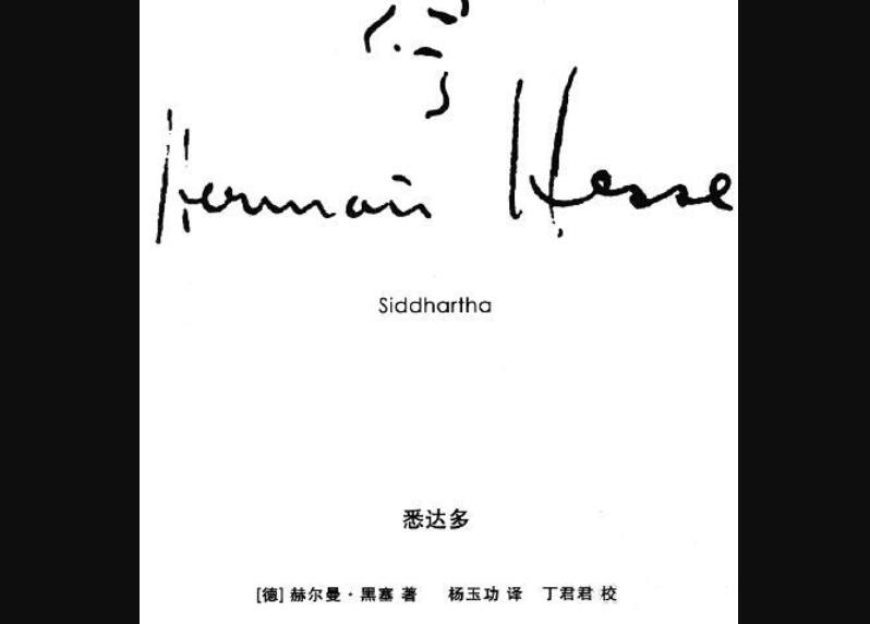 《悉达多》读后感1000字