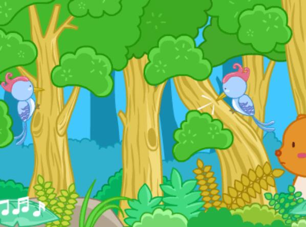 大树和啄木鸟的童话故事.jpg