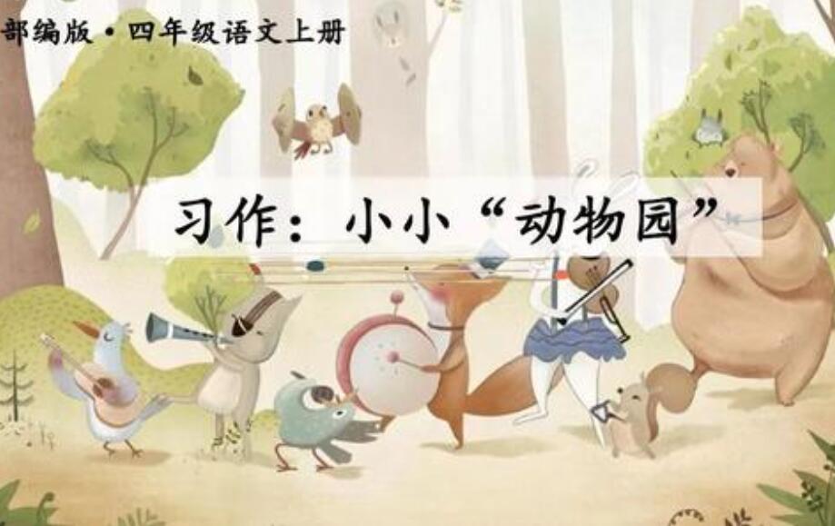 小小动物园作文400字