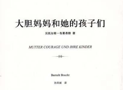 《大胆妈妈和她的孩子们》读后感600字