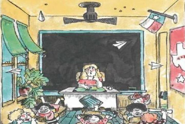 老师不见了作文300字