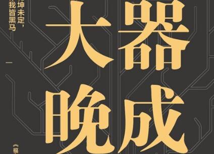 《大器晚成》读后感600字