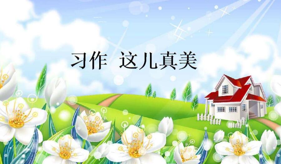 这儿真美作文300字