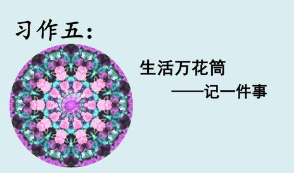 生活万花筒写一件事情作文600字