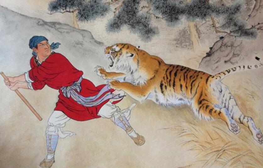 《武松打虎》读后感400字五年级