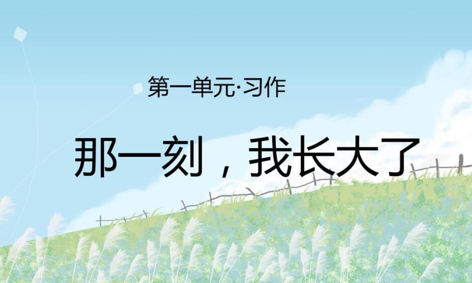 那一刻，我成长了作文600字初一
