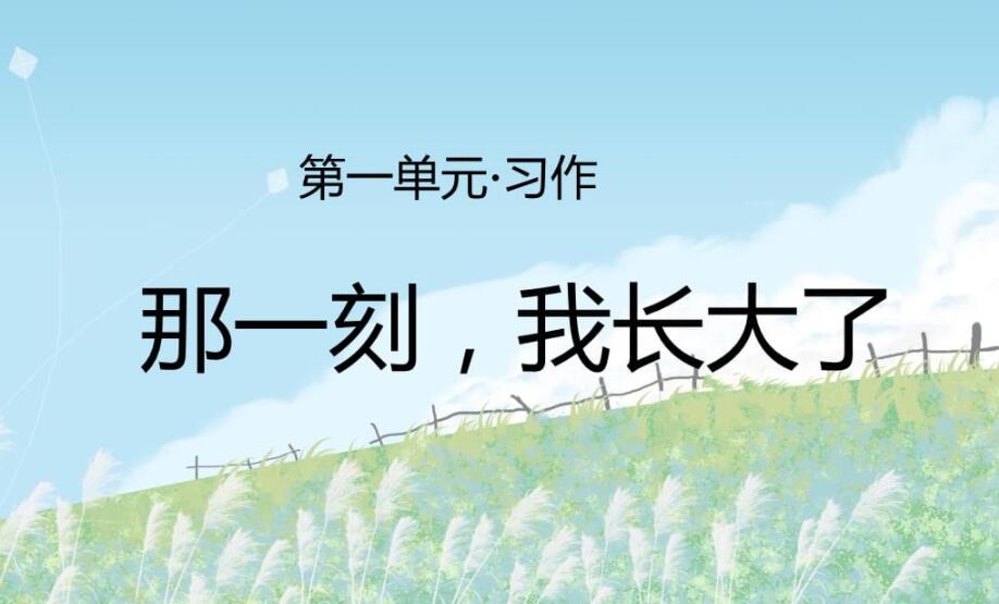 那一刻我长大了500字五年级优秀作文