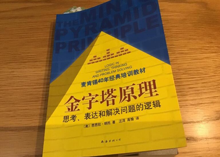 金字塔原理读后感600字2篇