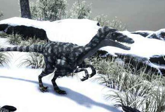 《伤齿龙进冰天雪地》.jpg 《伤齿龙进冰天雪地》.jpg