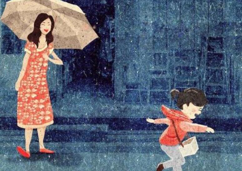 风雨中的母爱.jpg 风雨中的母爱.jpg