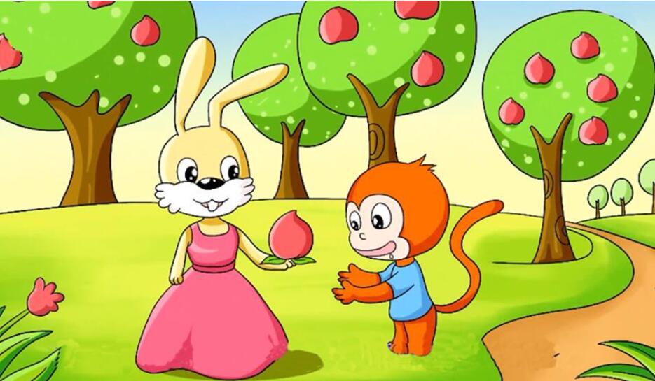 小猴摘桃子.jpg 小猴摘桃子.jpg