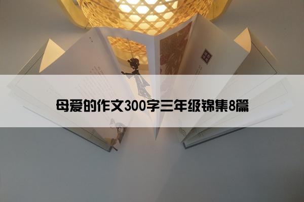 母爱的作文300字三年级锦集8篇