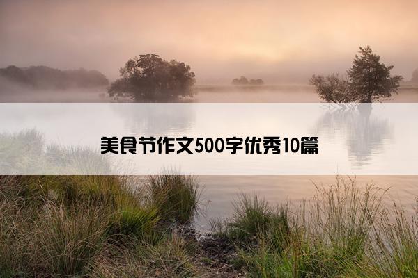 美食节作文500字优秀10篇
