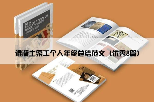 混凝土泵工个人年终总结范文（优秀8篇）