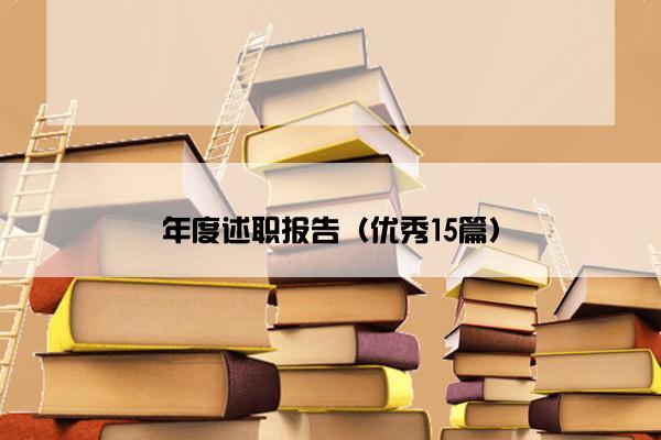 年度述职报告（优秀15篇）