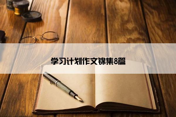 学习计划作文锦集8篇