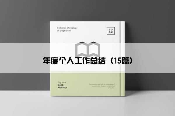 年度个人工作总结（15篇）