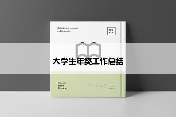大学生年终工作总结