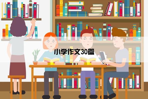小学作文30篇