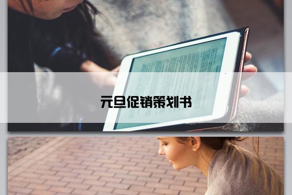 元旦促销策划书