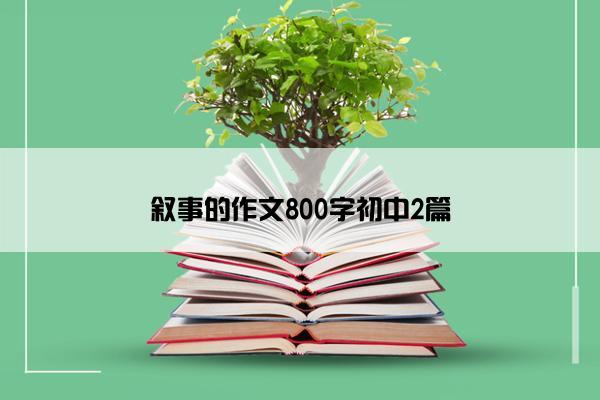 叙事的作文800字初中2篇 叙事的作文800字初中2篇