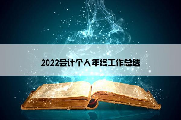 2022会计个人年终工作总结