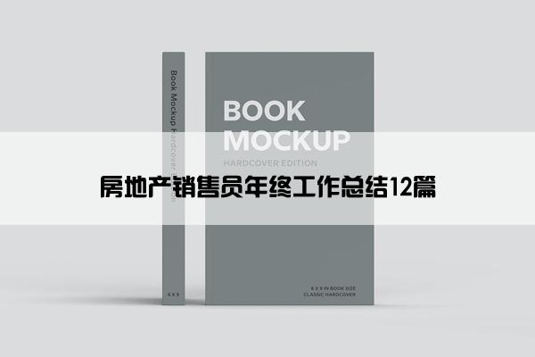 房地产销售员年终工作总结12篇