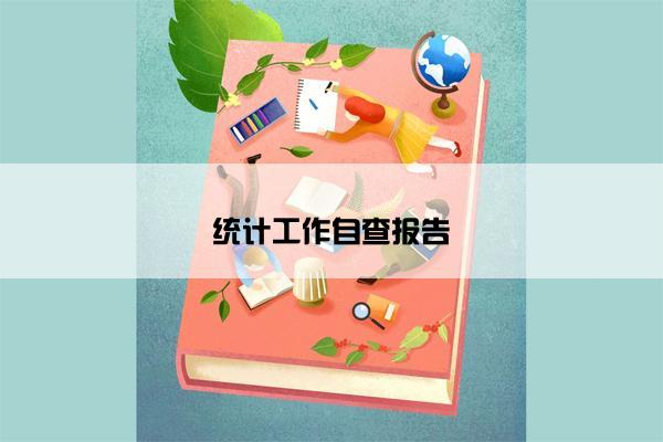 统计工作自查报告 统计工作自查报告