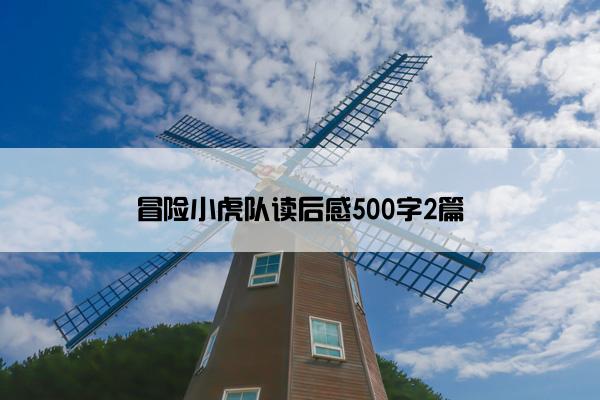 冒险小虎队读后感500字2篇