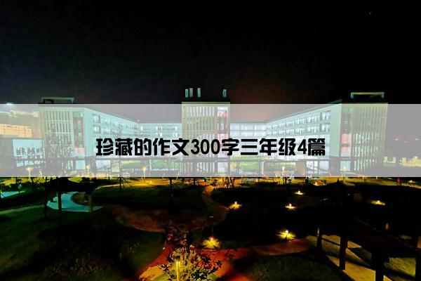 珍藏的作文300字三年级4篇 珍藏的作文300字三年级4篇