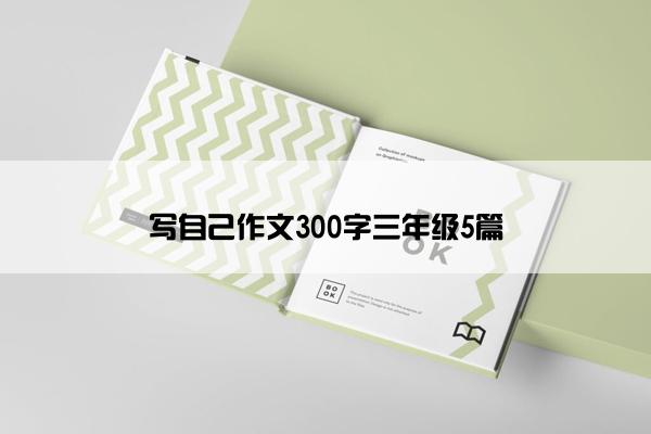 写自己作文300字三年级5篇