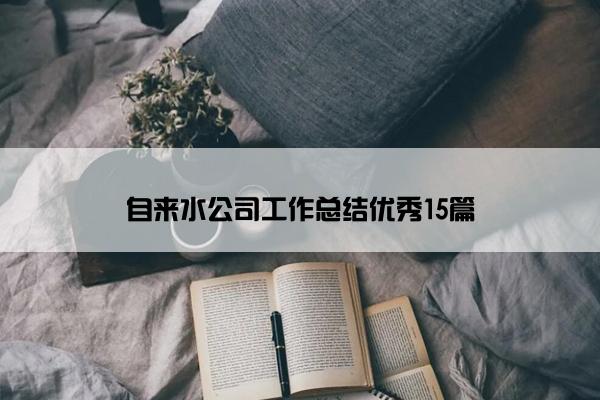 自来水公司工作总结优秀15篇