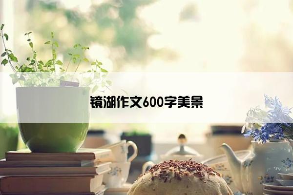 镜湖作文600字美景