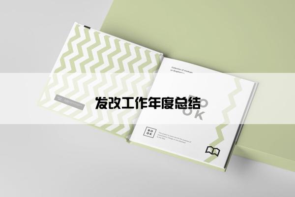 发改工作年度总结