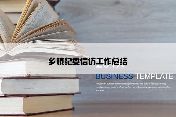 乡镇纪委信访工作总结