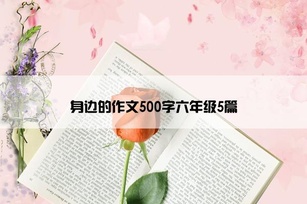 身边的作文500字六年级5篇