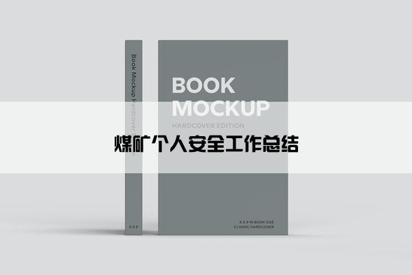 煤矿个人安全工作总结