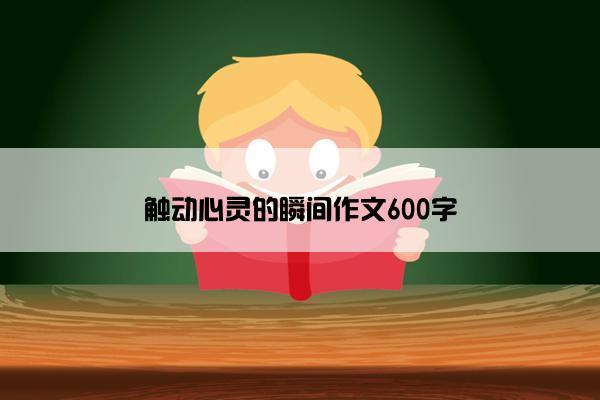 触动心灵的瞬间作文600字