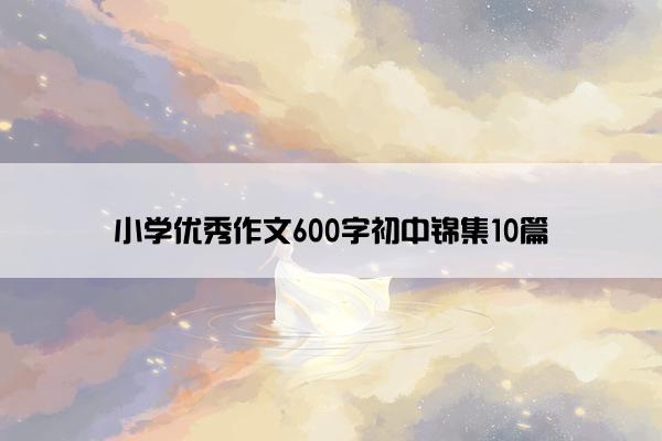 小学优秀作文600字初中锦集10篇 小学优秀作文600字初中锦集10篇