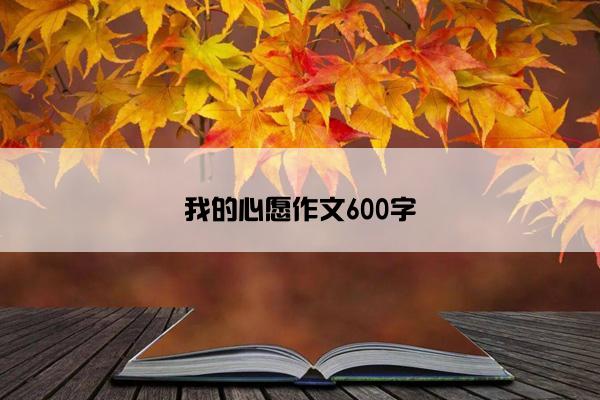 我的心愿作文600字