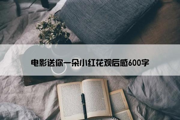 电影送你一朵小红花观后感600字 电影送你一朵小红花观后感600字