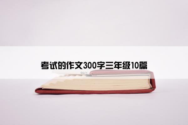 考试的作文300字三年级10篇 考试的作文300字三年级10篇