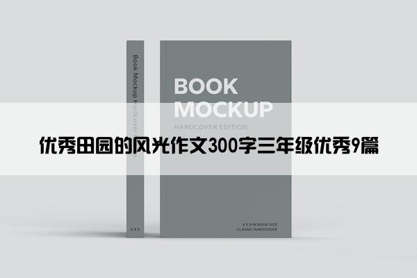 优秀田园的风光作文300字三年级优秀9篇