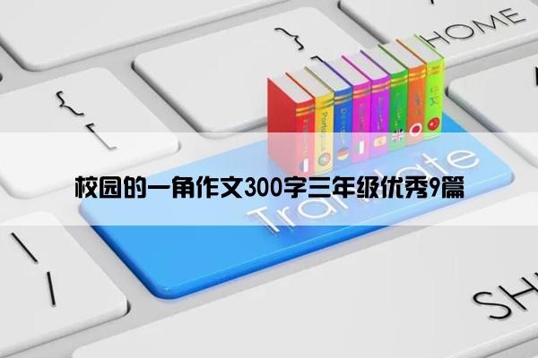 校园的一角作文300字三年级优秀9篇