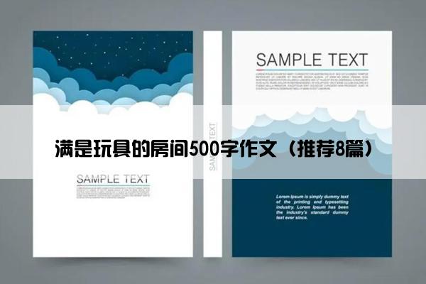 满是玩具的房间500字作文（推荐8篇）